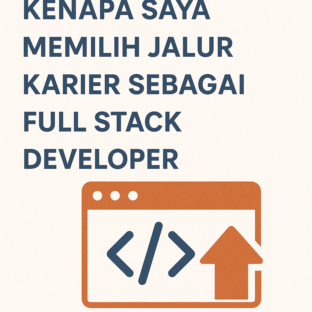 Kenapa Saya Memilih Jalur Karier sebagai Full Stack Developer