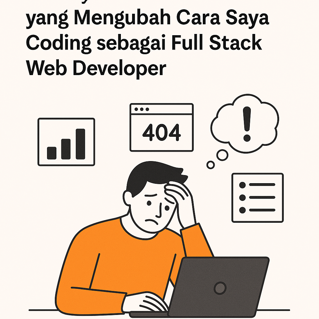 Refleksi: Proyek Gagal yang Mengubah Cara Saya Coding sebagai Full Stack Web Developer
